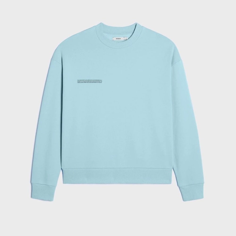 Pangaia Celestial Blue Crewneck Sweatshirt Small